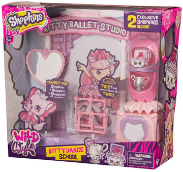 Shopkins Season 9 Wild Style - Kitty Dance School Playset