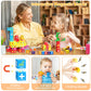 Magnetic Blocks for Toddlers 1-3, 1.4 inch Large Building Blocks Number ABC Learning Toys for 1 2 3 4 5+ Year Old Boys Girls Educational Montessori