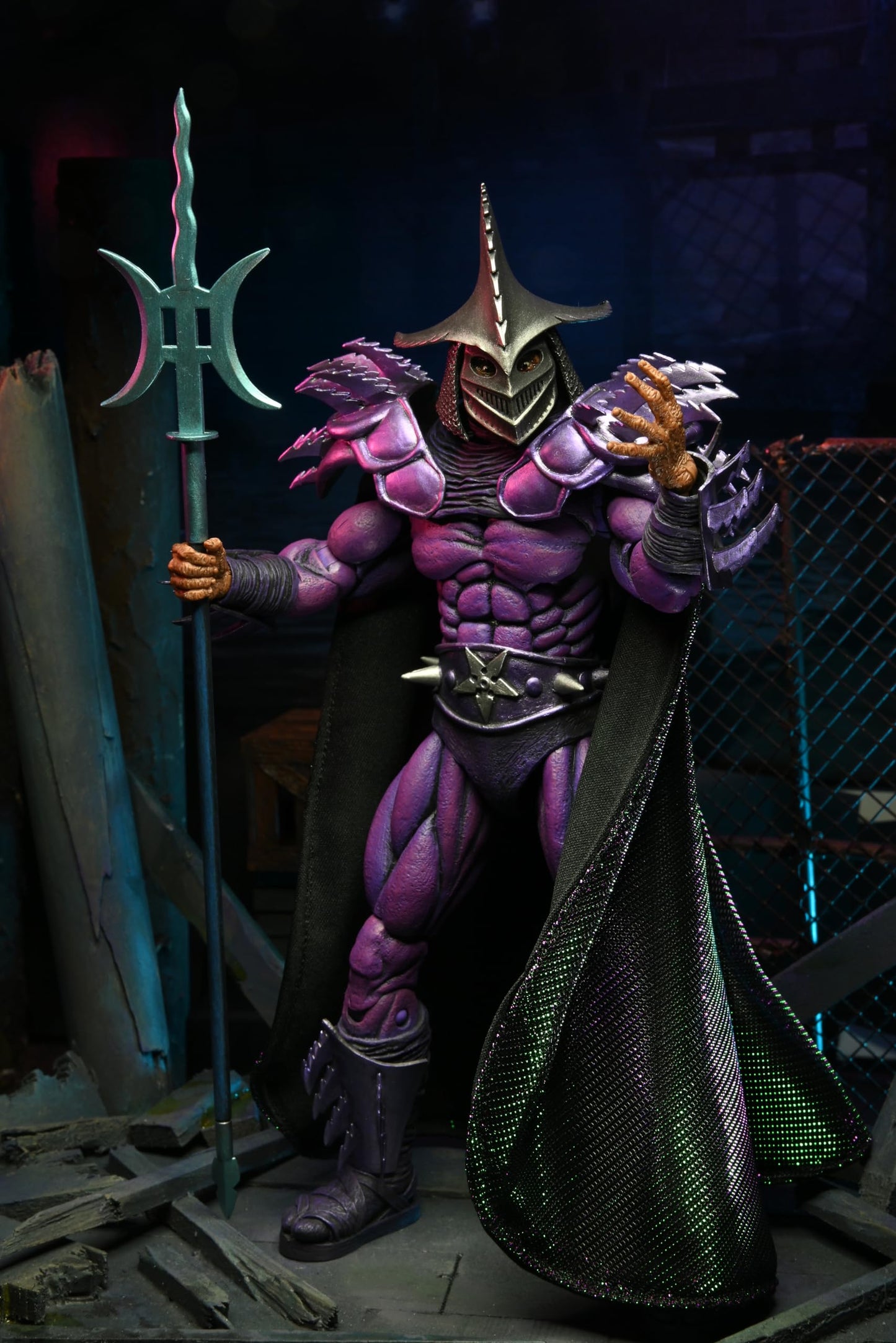 NECA - Teenage Mutant Ninja Turtles 2: Secret of the Ooze - 7” Scale Action Figure - 30th Ann Ultimate Shredder (European Homage)
