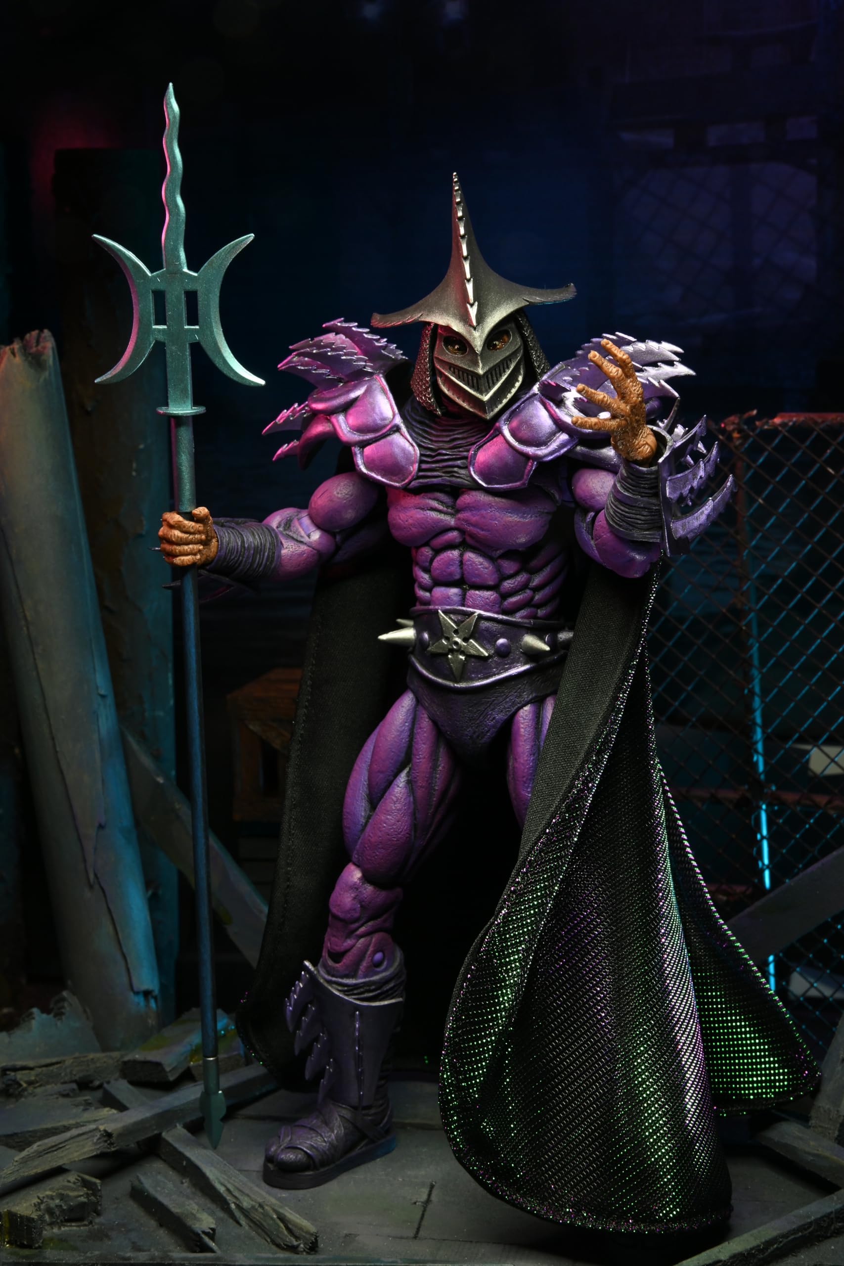 NECA - Teenage Mutant Ninja Turtles 2: Secret of the Ooze - 7” Scale Action Figure - 30th Ann Ultimate Shredder (European Homage)