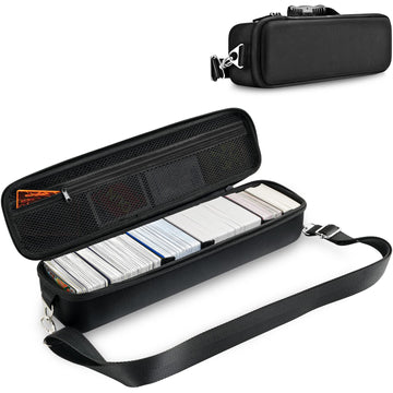 ProCase Trading Card Storage Case with 5 Dividers, Carrying Case Store 1200 Cards Durable Playing Card Game Travel Box Top Loader for MTG, Cards
