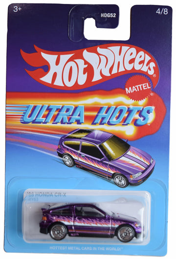 Hot Wheels '88 Honda CR X, Ultra Hots 4/8 [Purple]