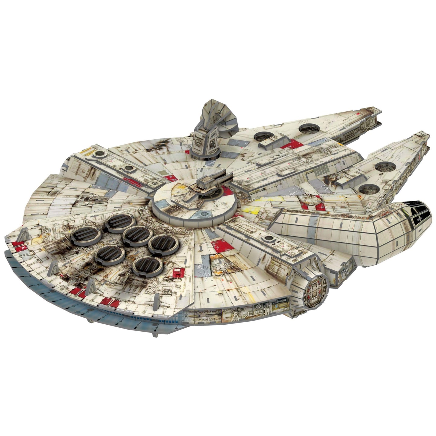 4D Cityscape Star Wars 3D Paper Model Kits (Millennium Falcon)
