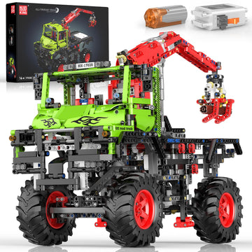 Mould King 17038 Technik Off-Road Truck Building Sets, Construction Vehicle Model Kits, Large Vehicles Truck Building Kits Gift Toy for Adult/Teens