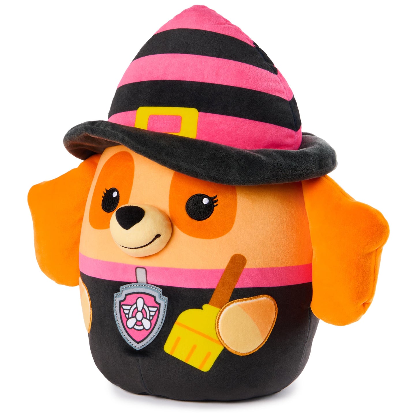 PAW Patrol Witch Skye Squish Plush, Official Toy from The Hit Cartoon, Special Edition Squishy Stuffed Animal for Ages 1 and Up, 12”