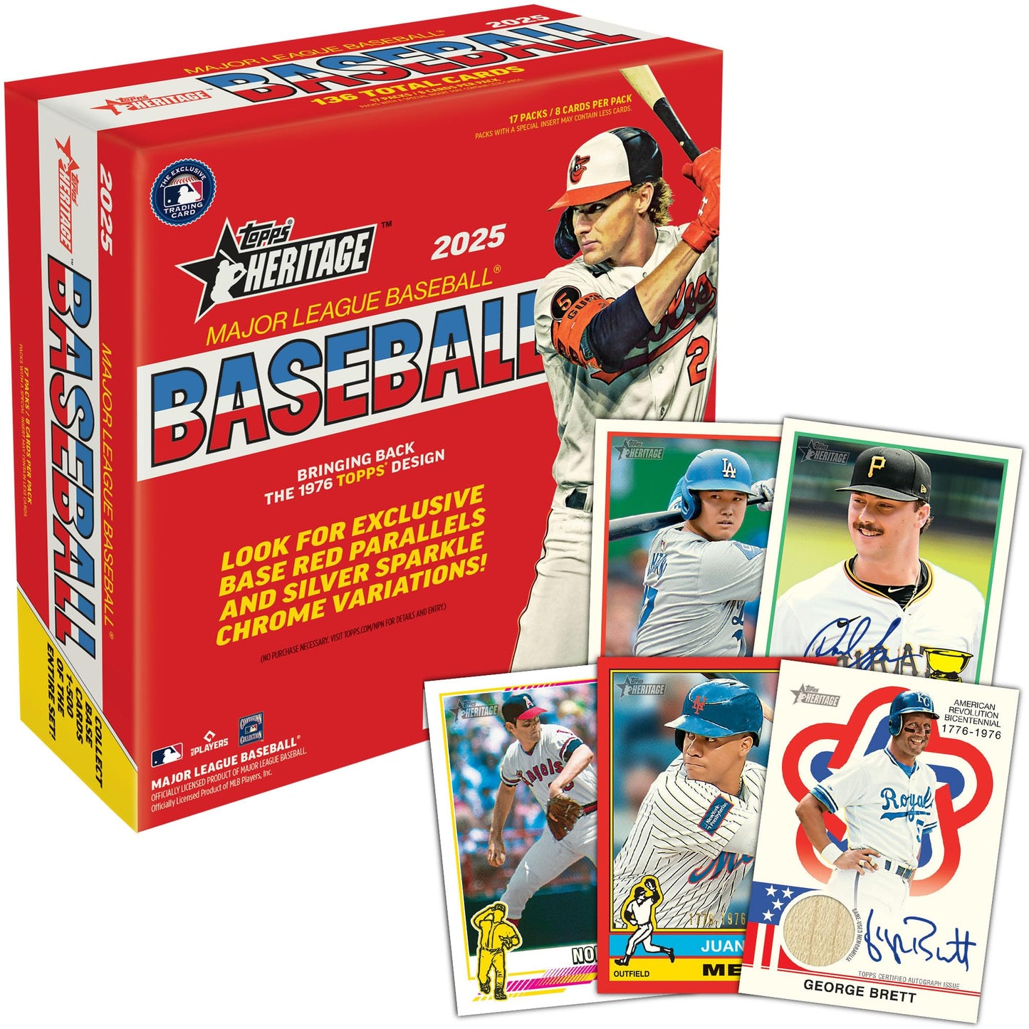 2025 Topps Heritage Baseball - Mega Box