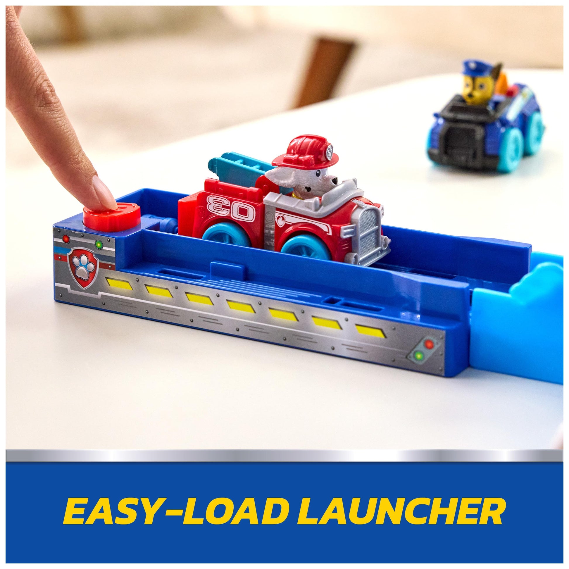 PAW Patrol Pup Squad Track Set Looping Playset & Toy Car Vehicle