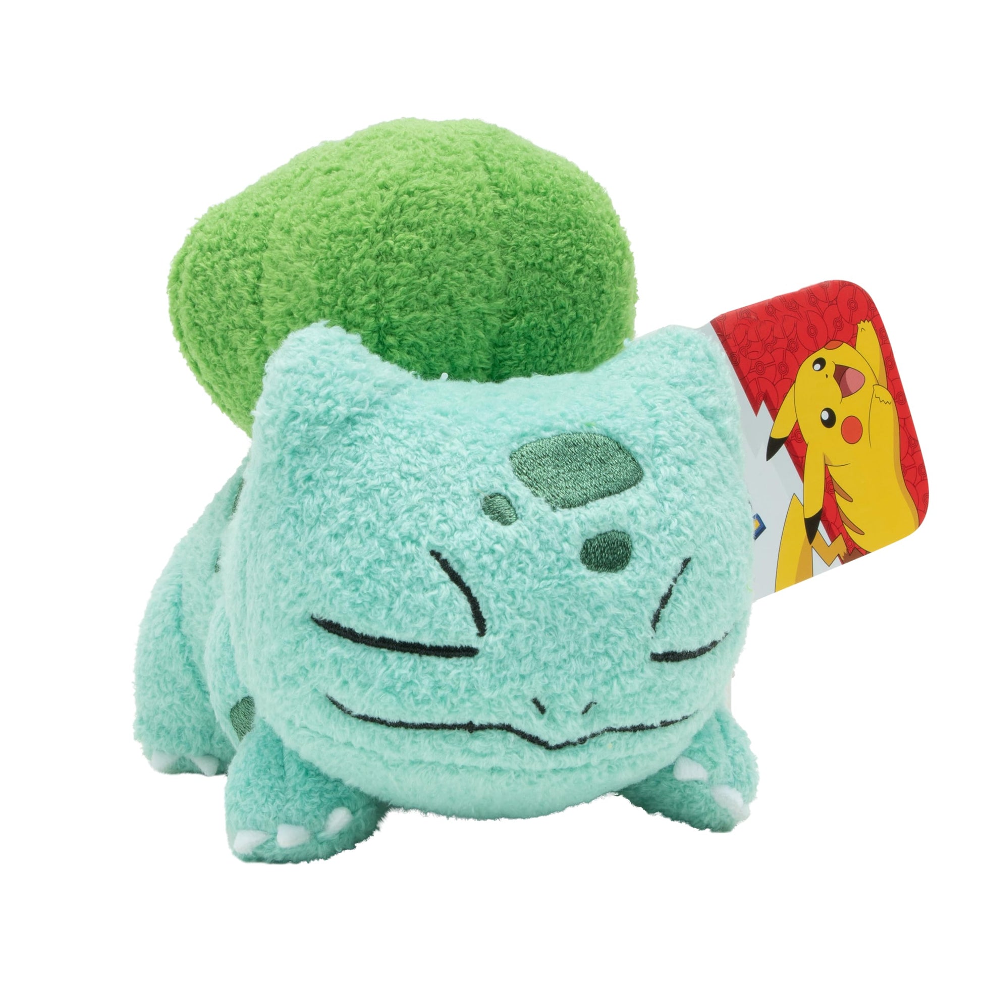 Pokèmon pkw2782 Bulbasaur Sleeping PLUSH-5-Inch Premium Plush, Multi