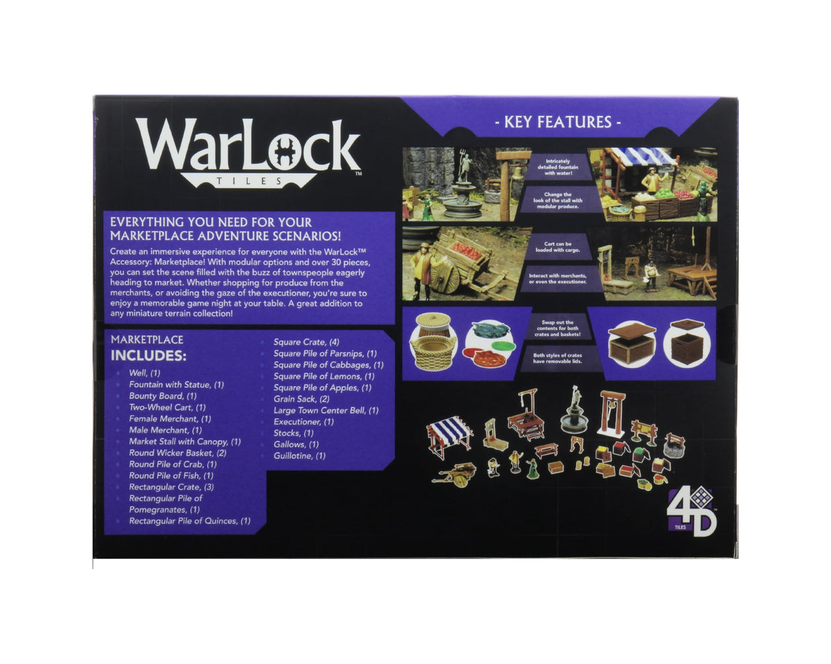 WizKids Warlock Tiles: Accessory - Marketplace