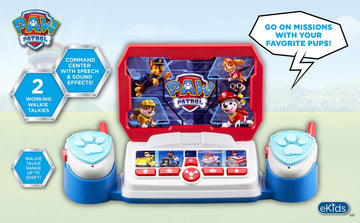 Paw Patrol Toy Walkie Talkie Command Center for Kids, Fun Paw Patrol Toys