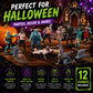 Safari Ltd. Zombies Super Toob - Miniature Zombie Figures for Halloween Display and Play - Toy Figures for Boys, Girls, and Kids Ages 3+