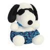 Aurora® Adorable Peanuts® Palm Pals™ Surfer Snoopy™ Stuffed Animal - Officially Licensed Toys for All Snoopy Fans - Nostalgic Gift for Adults