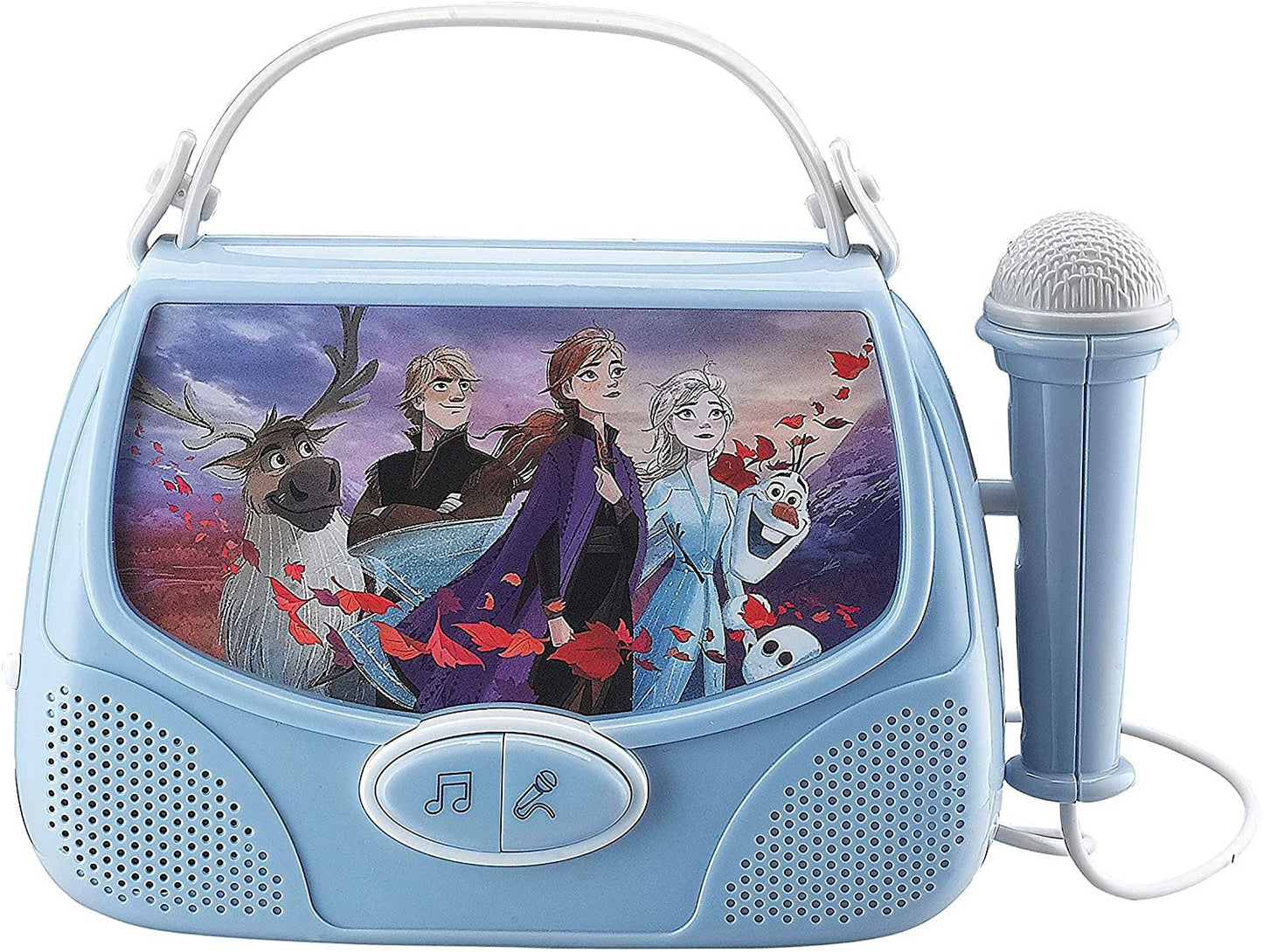 Frozen II Disney Sing Along Boombox Connect MP3, Microphone