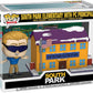 POP Funko Pop! Town: South Park - South Park Elementary w/ PC Principal, Multicolor, 51632
