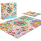 Ceaco - Cookie Creations Puzzle 300 Oversized Pieces - Rose Khan - Pastel Cookie Art Jigsaw Puzzle with Bonus Poster - Large Piece Puzzle for Adults