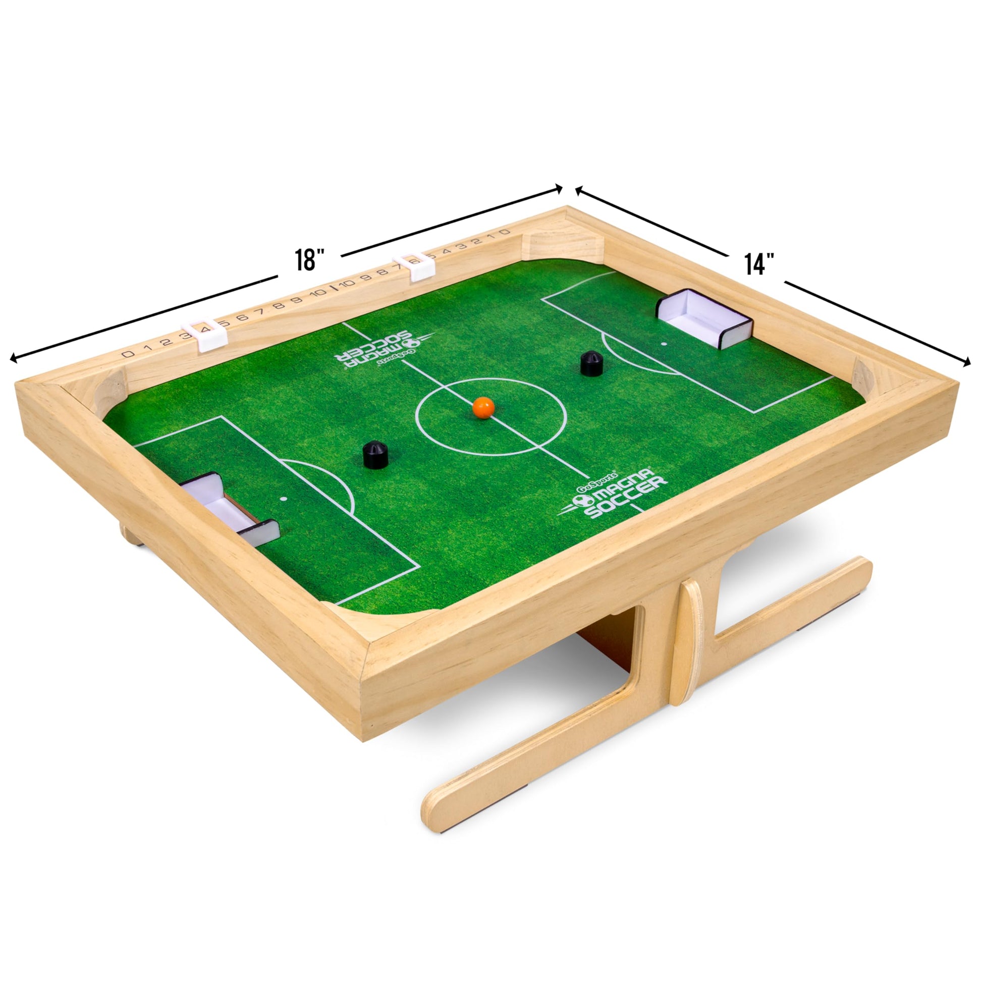 GoSports Magna Soccer Tabletop Board Game - Fast-Paced Magnet Game