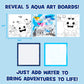Horizon Group USA Baby Shark Aqua Art - Baby Shark Water Coloring Pads - Includes Magic Refillable Water Brush for Mess-Free Art Painting for Toddlers