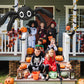 Tedercle 57 Inches Spider Foil Balloon, Large Cute 6-Legged Black Spider Design Mylar Balloon for Spooky Trick-or-Treating, Haunted House Decorations
