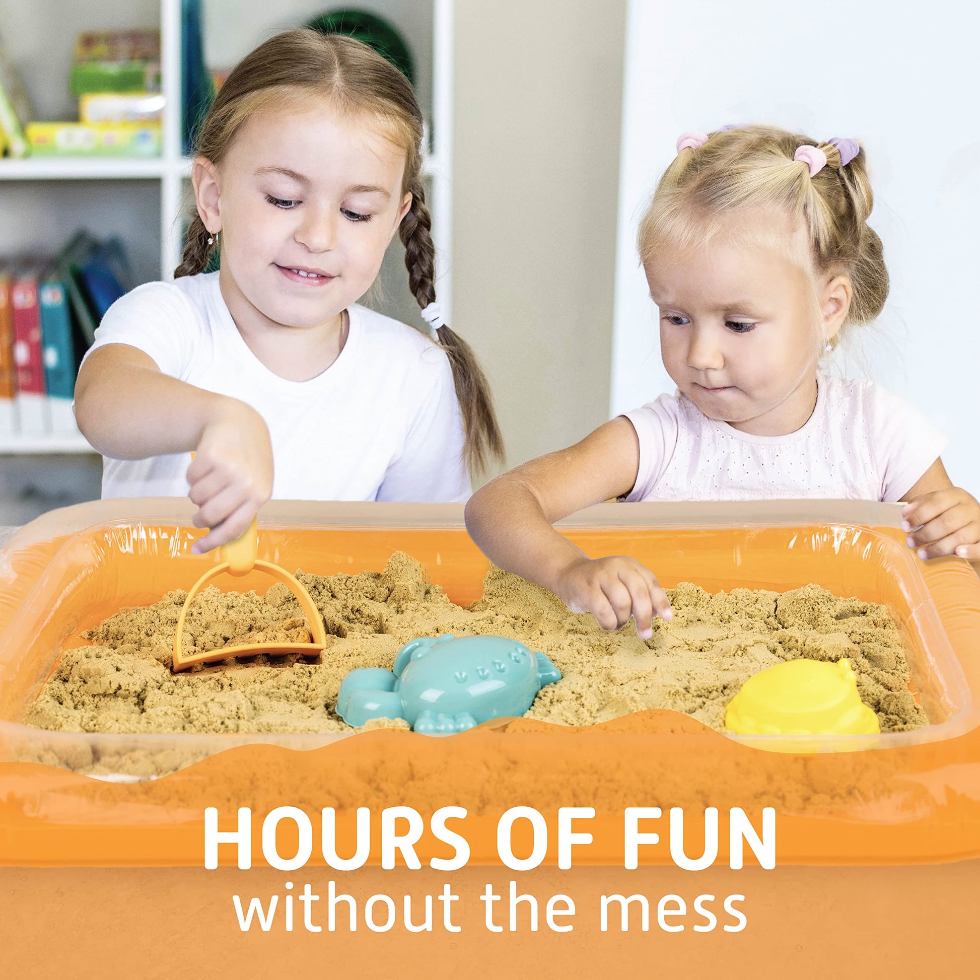Sensory Inflatable Sand Tray for Activities - Alternative to Box, Mat, or Table