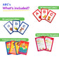 The Fidget Game ABC Flash Card Game, Learn Uppercase & Lowercase Letters