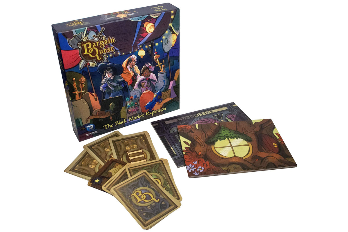 Renegade Game Studios Bargain Quest Board Game Black Market Expansion