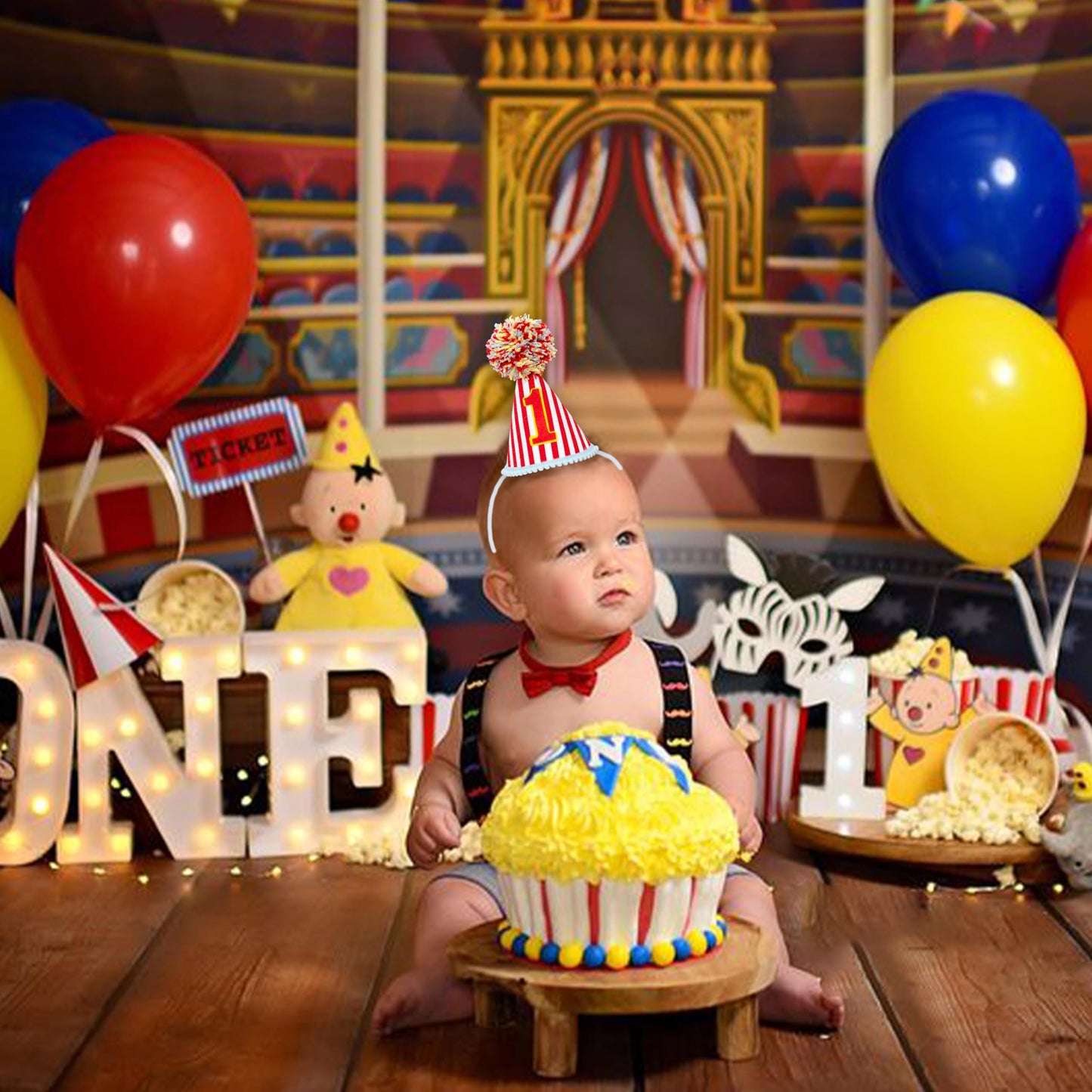 Gostman Carnival 1st Birthday Party Hat