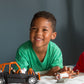 Wild Republic E-Team X Set Tiger Rescue Playset, Action Figure, Animal, Vehicle, Accessories, Gifts for Kids