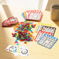 GSE Complete Bingo Game Set with 100 Cards, 1000 Chips, Calling Cards Deck