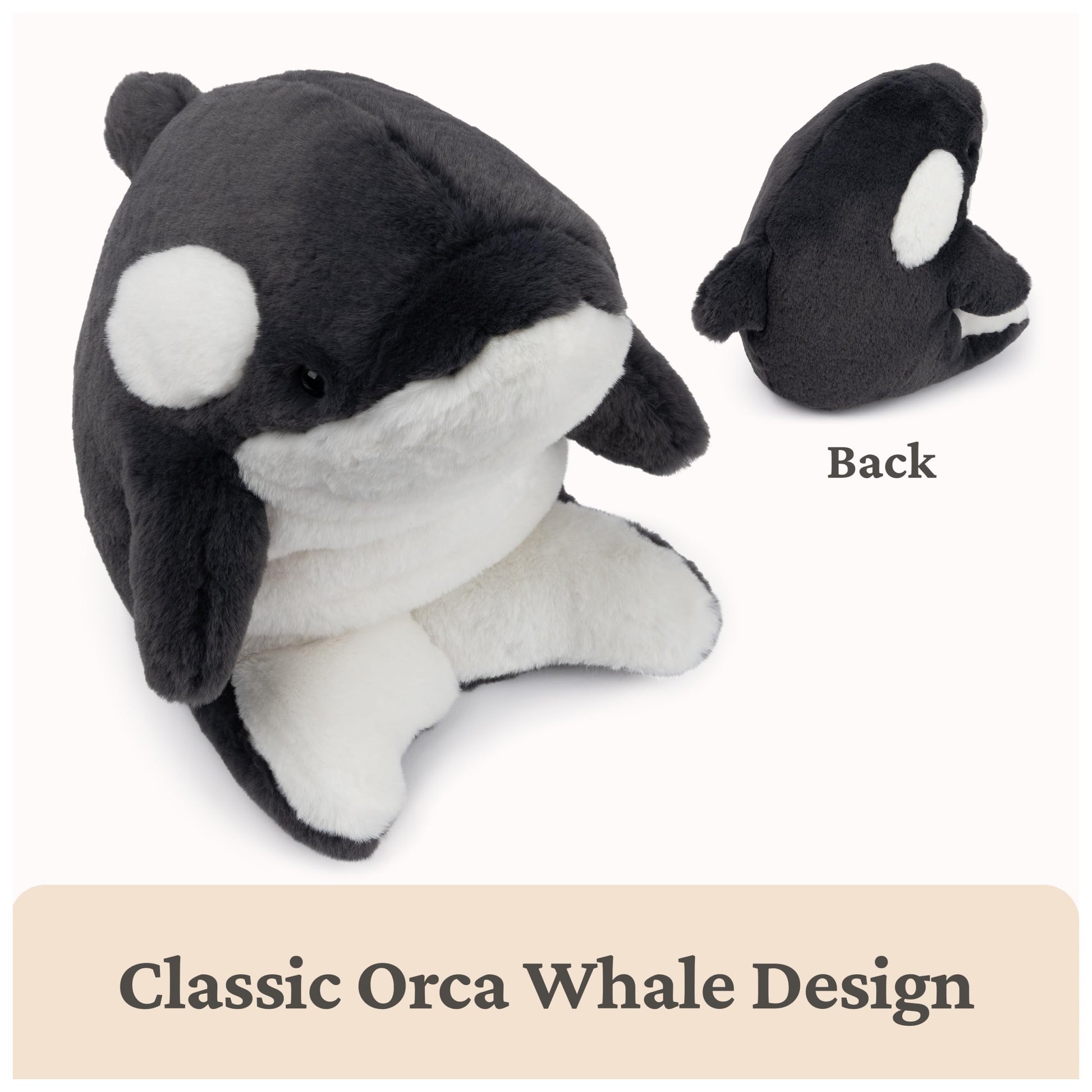 GUND Flynn 10-Inch Orca Whale Stuffed Animal for Ages 0+