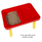 HEY! PLAY! Water Table with Lid and Toys - Playset with 2 Sensory Bins for Sand or Water - Toddler Activity Set for Beach, Backyard or Classroom