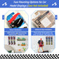 12 Pack Model Car Wall Display Case for 1:64 Packaged Die-Cast Cars