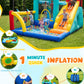 Whubefy 14-in-1 Bounce House for Kids with Ball Pit & Rabbit Ears Obstacle