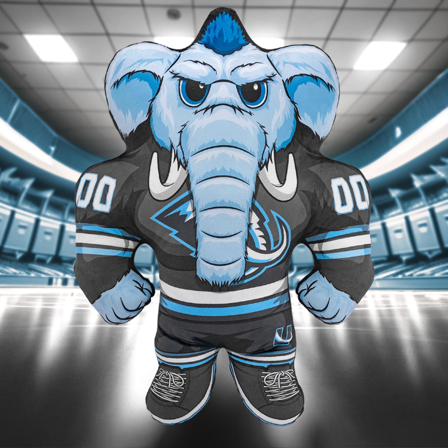 Bleacher Creatures Utah Mammoth Tusky 24" NHL Masoct Bleacher Buddy - Soft Plush Toy