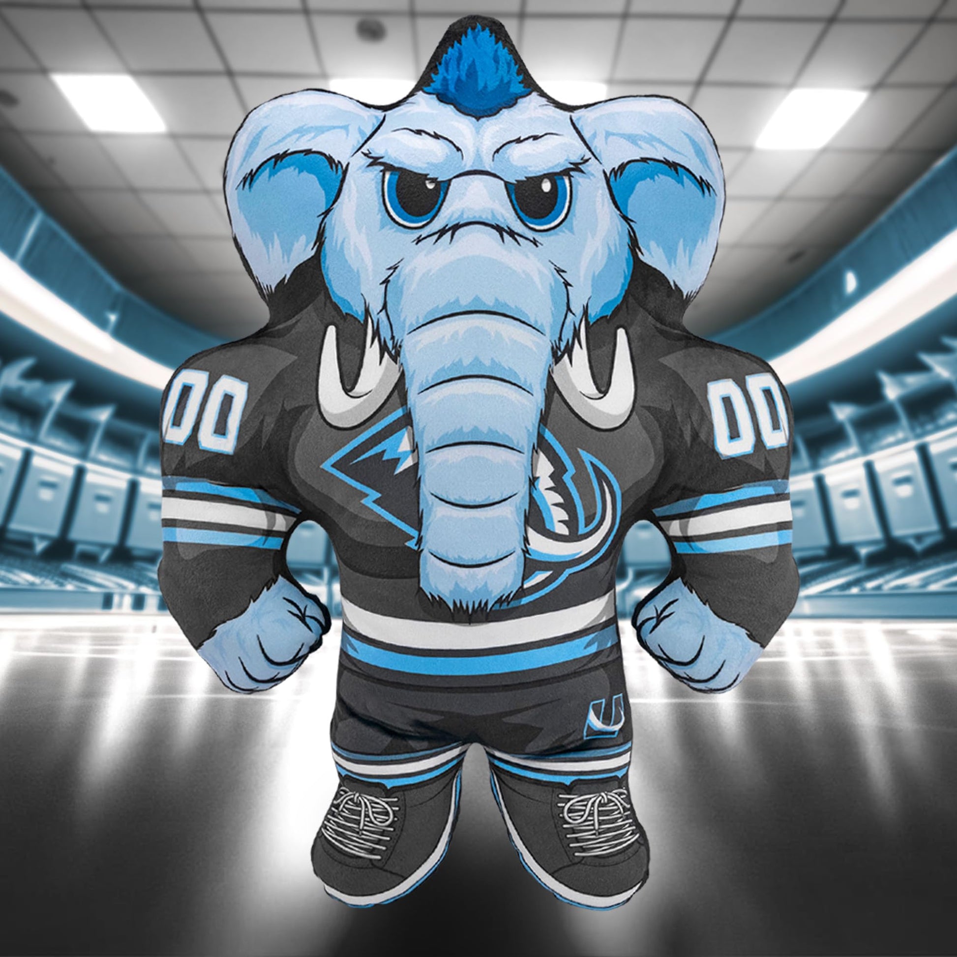 Bleacher Creatures Utah Mammoth Tusky 24" NHL Masoct Bleacher Buddy - Soft Plush Toy