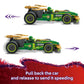 LEGO NINJAGO Lloyd's Pull-Back Race Car Toy - Building Toy for Pretend Play for Boys and Girls, Ages 7+ - Toy Car for Kids with 2 Minifigures - Gift