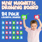 Pack of 24 Mini Magnetic Drawing Board for Kids - Backpack Keychain Clip Drawing Boards, Erasable Doodle Sketch Writing Pad, Birthday Kids Party