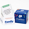 Chatbox 200 Conversation Starter Cards - Family Games for Kids and Adults - Fun Travel Games - Party Card Game - Conversation Cards - Couples Card
