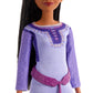 Mattel Disney Wish Toys, Asha of Rosas Posable Fashion Doll with Natural Hair, Removable Clothes, Shoes & Accessories
