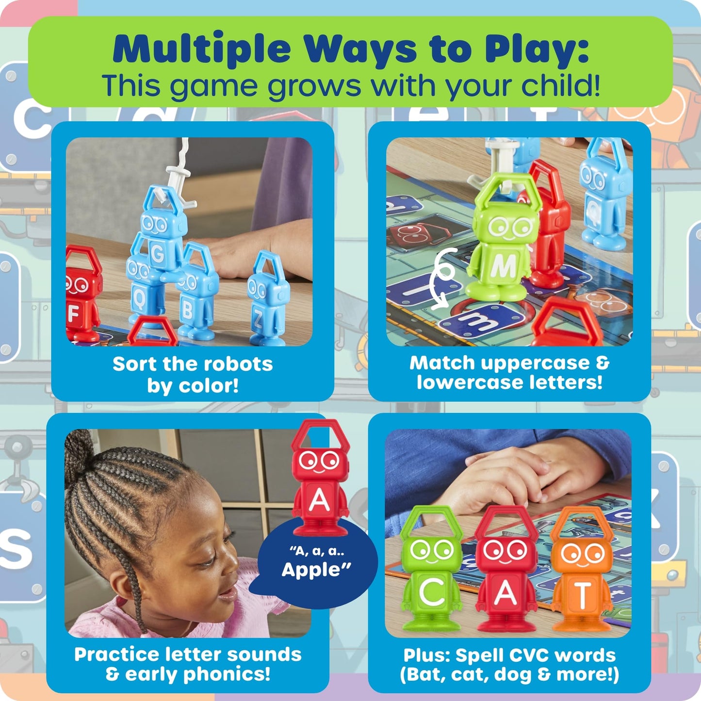 Learning Resources ABC Robot Factory