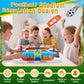 Mini Foosball Table Game Soccer Toys for Kids Ages 3 4 5 6 7 8-12 - Portable Soccer Board Game, Interactive Tabletop Sports Toy, for Boys Girls