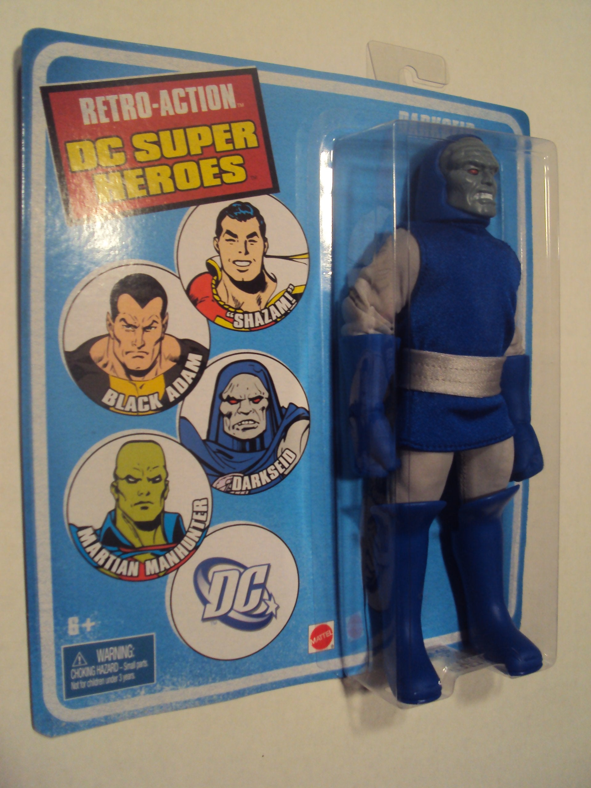 Darkseid Retro Action Mego Style Action Figure