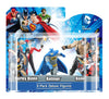 DC 4" PVC Harley Quinn, Batman, Bane Figure Set (3-Piece)