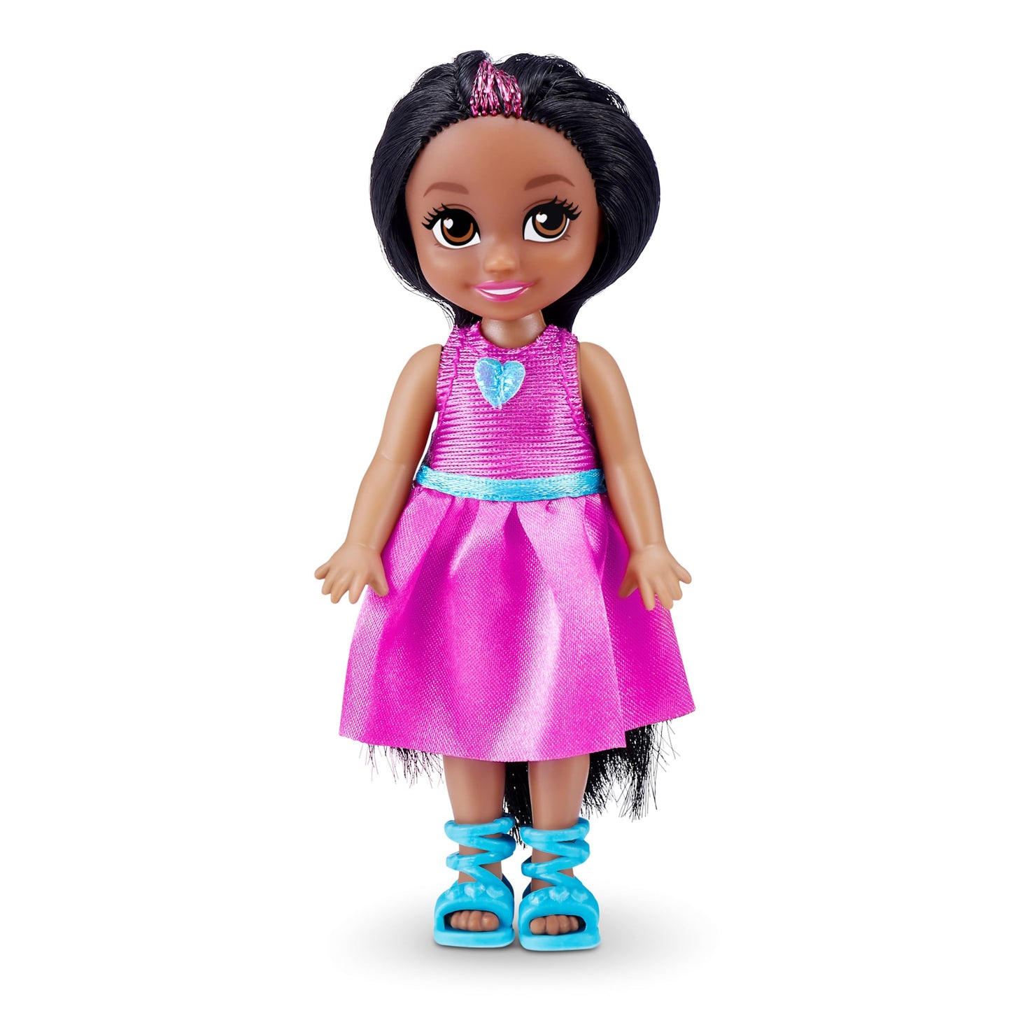 Sparkle Girlz-Dolls-4.7"-Fantasy Little Friend Collection Set of 10 by ZURU, Perfect Girls for Kids 3 Years Old and Up