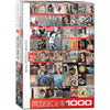 EuroGraphics The Life Cover Collection (1000 Piece) Puzzle (6000-0819) , Black
