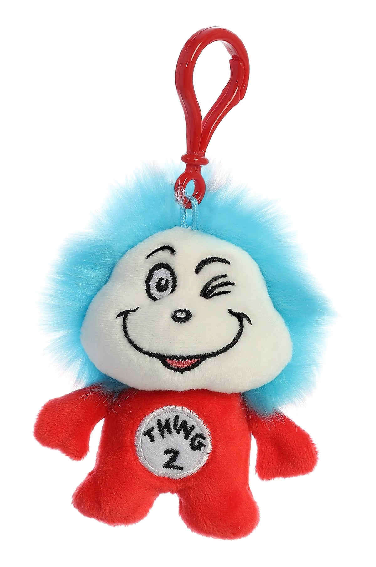 Aurora Dr. Seuss 4" Thing Two Whimsical Clip-On