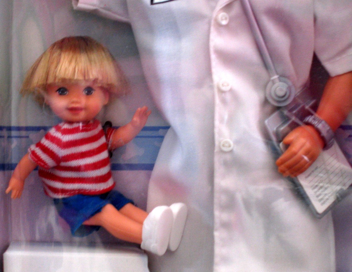 Dr. Ken & Little Patient Tommy Barbie Doll Set