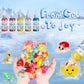 Kiditos Christmas Magic Water Elf Toy Kit, Magic Gel Water Pets with 20 Gels &10 Molds, DIY Squishy Maker Set, Christmas Gifts, Birthday Gifts, Party
