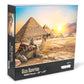Giza Sunrise Ancient Egypt Pyramid Puzzle for Adults and Kids | Difficult 1000 Piece Jigsaw Puzzle Toy | Fun Quarantine Gift | Interactive Brain