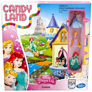 Hasbro Gaming Candy Land Disney Princess Edition Board Game, Preschool Games for 2 to 3 Players, Easter Gifts for Boys and Girls, Family Games