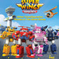 Super Wings - 7' Dizzy's Rescue Tow with 2' Pink Transform-a-Bot Mini Figure,Transforming Airplane Toy Vehicle Set,Toy for 3 4 5 Year Old Boys